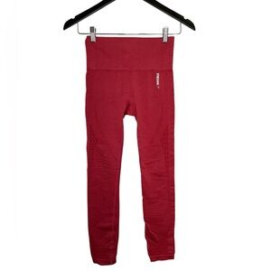 Gymshark Vibrant Red Leggings |Size 4